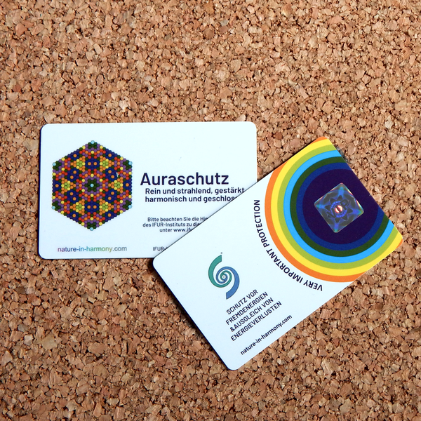 Auraschutz - Hologrammkarte